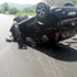 Muğla'da otomobilin takla atması sonucu 5'i çocuk 8 kişi yaralandı Muğla'da otomobilin takla atması sonucu 5'i çocuk 8 kişi yaralandı