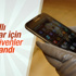 Akıllı telefonlar için özel eldivenler tasarlandı Akıllı telefonlar için özel eldivenler tasarlandı