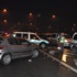 Alkollü sürücü kaçarken polis arabasına çarptı!