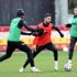 Galatasaray da Falcao takımla birlikte çalıştı Galatasaray da Falcao takımla birlikte çalıştı