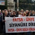 Siyanürlü altına karşı yürüdüler