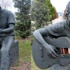 Gitar çalan çocuk heykeline çirkin saldırı! Gitar çalan çocuk heykeline çirkin saldırı!