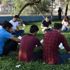 Yüksekovalı gençler parkta kitap okudu Yüksekovalı gençler parkta kitap okudu