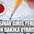 AÖF sınav giriş yerleri 2018 sorgulama ekranı AÖF sınav giriş yerleri 2018 sorgulama ekranı