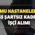 Kamu hastanelerine KPSS şartsız kadrolu işçi alımı başvurusu şartları nedir? İşte İŞKUR güncel iş ilanları