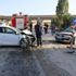 İki otomobil çarpıştı, 2'si ağır 4 kişi yaralandı