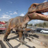 Ankara'da robot heykelinin yerine dinozor heykeli dikildi
