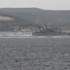 Rus askeri gemisi Çanakkale Boğazından geçti