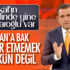 Fatih Portakal'ın miting itirafı Fatih Portakal'ın miting itirafı