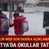 Malatya yarın okullar tatil mi? 2 Ocak Malatya kar tatili okullar tatil mi Valilik MEB son dakika