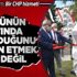 CHP İsmet İnönü’nün doğum gününde İnönü Parkı ve büstünü törenle açtı