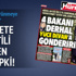 Hürriyet'in manşetine AK Partili vekilden sert tepki!