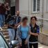 ‘Alayınız gelse alay ederiz’ yazısının altında gözaltına alındılar