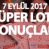 Süper Loto sonuçları 7 Eylül: İkramiye süper boyutlara ulaştı! (DEVİRLİ SÜPER LOTO SONUÇLARI)