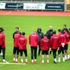 A Milli Futbol Takımı, Rusya maçının hazırlıklarına ...