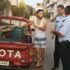 Çaldıkları 100 litre mazotu taşıyamayınca…