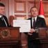 Slovak Bakan, AFAD'a teslim edilmek üzere 20 bin avroluk yardımı Çavuşoğlu'na takdim etti