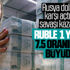 Rusya parasının değerini arttırdı Rusya parasının değerini arttırdı