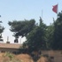 Sınırın karşısında IŞİD bayrağı