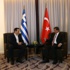 Başbakan Davutoğlu Aleksis Çipras'la görüştü Başbakan Davutoğlu Aleksis Çipras'la görüştü