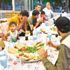 Dört farklı kültür aynı sofrada buluştu