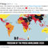 Türkiye basın özgürlüğü listesinde 180 ülke arasında 154. sırada