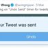 Twitter'da müjde herkes yazdıklarını inkar edebilecek. Yiğidin kalesi inkardır Twitter'da müjde herkes yazdıklarını inkar edebilecek. Yiğidin kalesi inkardır