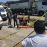 Tır ile çarpışan minibüs yol kenarındaki karı-kocaya çarptı: 1’i ağır 2 yaralı Tır ile çarpışan minibüs yol kenarındaki karı-kocaya çarptı: 1’i ağır 2 yaralı