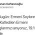 CHP yandaşı Halk TV “Canan Kaftancıoğlu’ndan Ermeni Soykırımı iddialarını kabul eden tweet!” başlıklı haberi ve tweetini sildi!