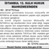 İSTANBUL 12. SULH HUKUK MAHKEMESİNDEN