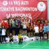 Badmintonda 13 yaş altı türkiye şampiyonası sona erdi