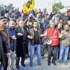 Metal işçileri grevde Metal işçileri grevde