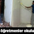 Fedakar öğretmenler okulu yeniledi Fedakar öğretmenler okulu yeniledi