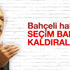 Kemal Kılıçdaroğlu seçim barajının düşmesinden yana