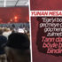 Yunanistan'da alevlerden feribotla kaçanların aklında göçmenler var