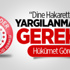 Dine Hakaretten Yargılansınlar