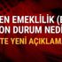 EYT son dakika haberleri Erken emeklilik ve Emeklilikte yaşa takılanlar (EYT) 2018 yılı son durum