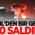 İsrail'den bir gecede 140 saldırı! Şehitler var