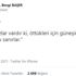 Sabah sabah yapılan paylaşımı çerçeveletip duvara asmak lazım. Günün en gerçek açıklaması Prof. Bengi Başer’den geldi Sabah sabah yapılan paylaşımı çerçeveletip duvara asmak lazım. Günün en gerçek açıklaması Prof. Bengi Başer’den geldi