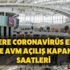 AVM'lere Coronavirüs engeli! İşte AVM açılış kapanış saatleri