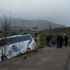 Yolcu otobüsü yoldan çıktı Yolcu otobüsü yoldan çıktı