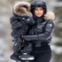 Kim Kardashian kızıyla bir örnek giyindi