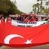 Antalya'da taraftar grupları terörü protesto etti