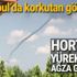 İstanbul Tuzla'da hortum çıktı! Korku dolu anlar...