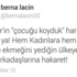 Berna Laçin'den Sneijder gafı Berna Laçin'den Sneijder gafı