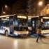 Üç otobüs yanyana çarpıştı Üç otobüs yanyana çarpıştı