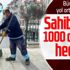 Yolda bulduğu 500 bin lirayı sahibine teslim eden temizlik işçisi Adem Cevahi'e 1000 dolar hediye edildi