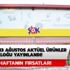 ŞOK 13 Ağustos aktüel ürünler kataloğu yayınlandı! ŞOK markette bu hafta neler var?