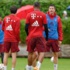 Bayern Münih antrenmanında kavga Bayern Münih antrenmanında kavga