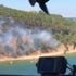 Burgazada’da ormanlık alanda yangın çıktı